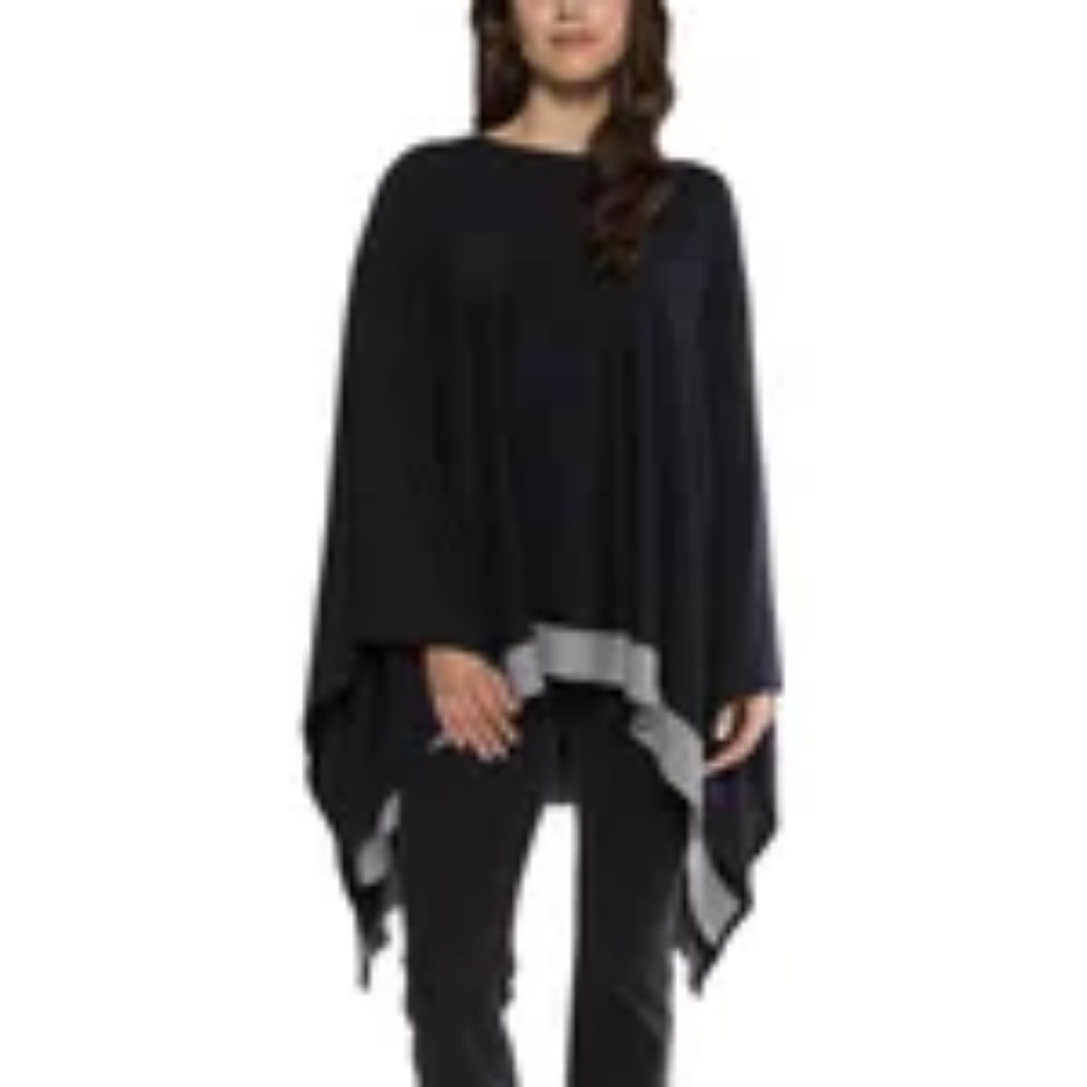 Matty M Ladies' Sweater Poncho